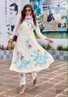 Varnika By Wooglee Rayon Wholesale Kurti With Bottom Dupatta Suppliers In Mumbai
